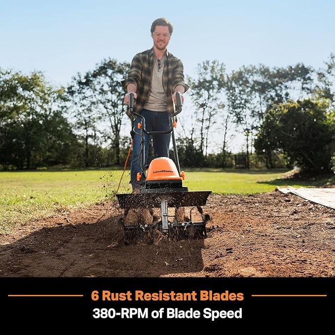 LawnMaster 13.5 Amp 18¡± Electric Tiller ? TE1318M