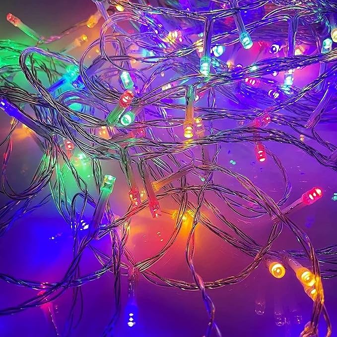 kemooie 500 LED Multicolor Christmas Lights, 164 FT 8 Lighting Mode Plug in Fairy Light Outdoor, IP44 Waterproof String Lights for Outdoor Indoor Wedding Party Xmas Decorations (Multicolor)