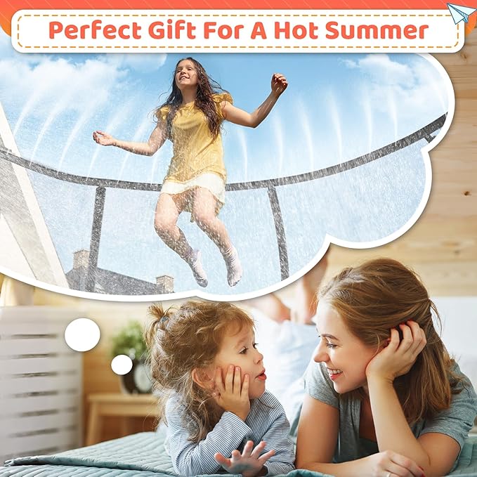 8FT 10FT 12FT 14FT 16FT Trampoline Outdoor, Trampolines for Kids & Adults, Pumpkin Trampolines with Safety Net, Ladder, Coating Metal Frame, ASTM Approved Large Backyard Trampoline for Kids