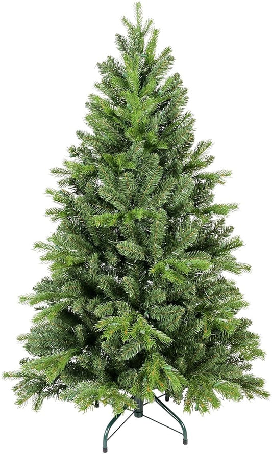 4ft Artificial Christmas Tree,North Valley Spruce Xmas Tree Easy to Assemble for Home Decoration Holiday Celebrations