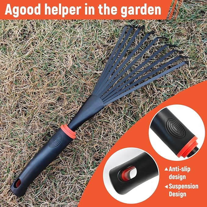 Gardening Hand Rake, 2026 New Weeding Artifact for Uprooting Weeds, Purpose Manual Weed Pulling Tool for Yard and Garden-Style 5