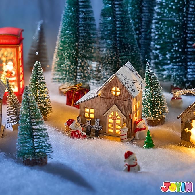 JOYIN Christmas Snow Blanket Roll (3x8 Ft,1 Pcs) for Christmas Decoration,Thick White Soft and Artificial Snow Blankets for Under The Xmas Tree Xmas Decor, Holiday and Winter Village Displays