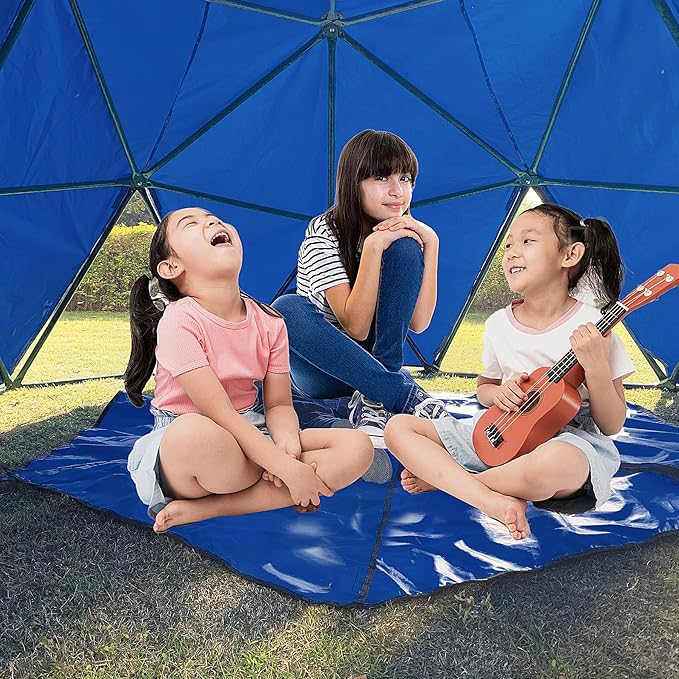 10ft Climbing Dome Canopy, UV-Resistant Play Tent Cover for Outdoor Play Equipment, Easy to Install and Washable (Canopy Only)
