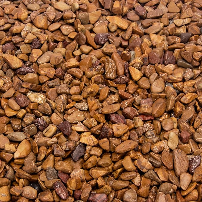 18 Pounds Wood Bean Rocks for Succulents Cactus Plants Decorative Stones Pebbles