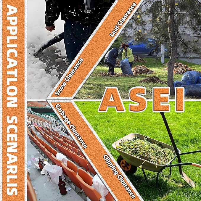 KASEI Backpack Leaf Blower 42 cc 2 HP 2-Cycle Gas Blower Gas Powered Powerful Clearing Performance 17.6 lbs Lightweight Leaf Blower Blowing Fallen Leaves,Snow & Dust