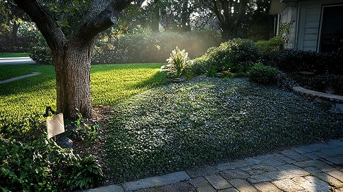 Asiatic Jasmine Minima | 3 Large Gallon Plants | Trachelospermum Asiaticum | Ground Cover, Fast Growing, Low Maintenance Evergreen, Cold Hardy, Drought Tolerant, Dense Growth, Landscaping