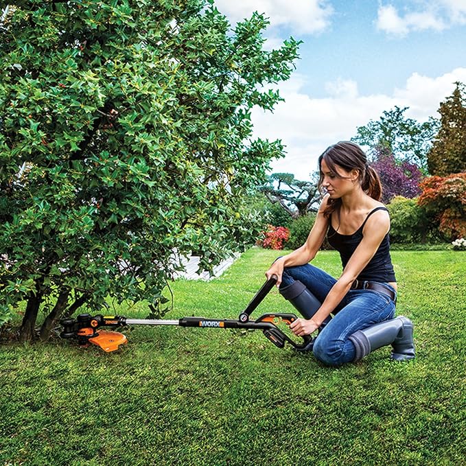 Worx String Trimmer Cordless 3.0 20V PowerShare 12 Edger & Weed Trimmer (Battery and Charger Not Included) WG163.9