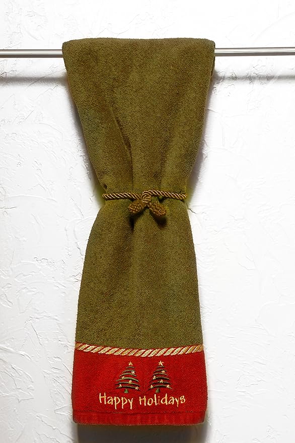 Haute Decor Decorative Garland Twist Ties, 6 Pack, 20 inches (Olive Green) - Hang Garland, Lights, Decorations